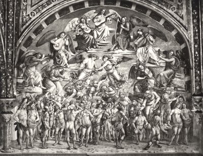 The Calling of the Chosen to Heaven by Luca Signorelli